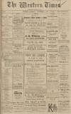 Western Times Saturday 03 December 1921 Page 1
