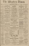 Western Times Monday 05 December 1921 Page 1
