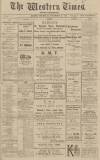 Western Times Thursday 22 December 1921 Page 1