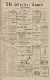Western Times Thursday 02 February 1922 Page 1