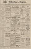 Western Times Wednesday 22 February 1922 Page 1