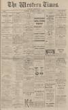 Western Times Tuesday 04 April 1922 Page 1