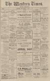 Western Times Wednesday 05 April 1922 Page 1