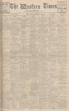 Western Times Friday 01 September 1939 Page 1