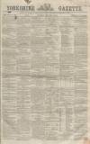 Yorkshire Gazette Saturday 04 February 1865 Page 1