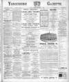 Yorkshire Gazette Saturday 07 November 1903 Page 1