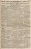 Exeter and Plymouth Gazette Saturday 27 October 1827 Page 1