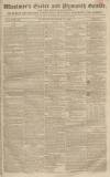 Exeter and Plymouth Gazette Saturday 17 January 1829 Page 1