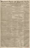 Exeter and Plymouth Gazette Saturday 26 September 1829 Page 1
