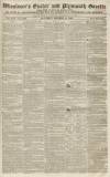 Exeter and Plymouth Gazette Saturday 13 October 1832 Page 1