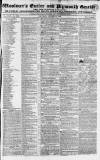 Exeter and Plymouth Gazette Saturday 12 January 1833 Page 1