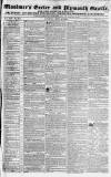 Exeter and Plymouth Gazette Saturday 20 April 1833 Page 1