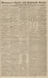 Exeter and Plymouth Gazette Saturday 22 February 1834 Page 1