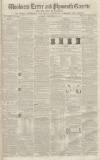 Exeter and Plymouth Gazette Saturday 29 December 1855 Page 1