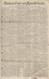 Exeter and Plymouth Gazette Saturday 17 January 1857 Page 1