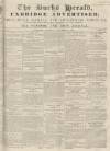 Bucks Herald Saturday 16 November 1850 Page 1
