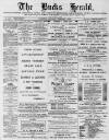 Bucks Herald Saturday 09 February 1895 Page 1