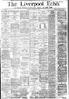Liverpool Echo Saturday 21 January 1882 Page 1