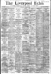 Liverpool Echo Wednesday 14 March 1883 Page 1
