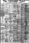 Liverpool Echo Wednesday 04 April 1883 Page 1