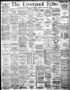 Liverpool Echo Wednesday 07 December 1887 Page 1