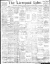 Liverpool Echo Friday 06 January 1888 Page 1