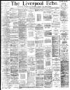 Liverpool Echo Monday 23 January 1888 Page 1