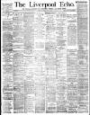 Liverpool Echo Monday 13 February 1888 Page 1