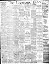 Liverpool Echo Wednesday 07 November 1888 Page 1