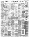 Liverpool Echo Saturday 11 January 1890 Page 1