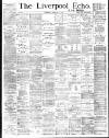 Liverpool Echo Wednesday 25 February 1891 Page 1