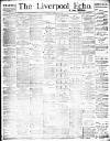 Liverpool Echo Monday 05 October 1891 Page 1