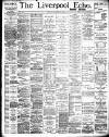 Liverpool Echo Tuesday 29 December 1891 Page 1