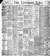 Liverpool Echo Monday 02 October 1899 Page 1