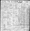 Liverpool Echo Monday 30 October 1899 Page 1