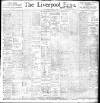 Liverpool Echo Wednesday 01 November 1899 Page 1