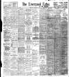 Liverpool Echo Wednesday 13 November 1901 Page 1