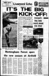 Liverpool Echo Saturday 14 August 1971 Page 1