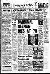 Liverpool Echo Friday 07 November 1975 Page 1