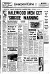 Liverpool Echo Monday 03 November 1980 Page 1