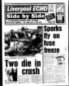 Liverpool Echo Saturday 22 February 1986 Page 1