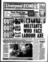 Liverpool Echo Monday 24 February 1986 Page 1