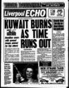 Liverpool Echo Saturday 23 February 1991 Page 1