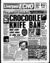 Liverpool Echo Friday 31 January 1992 Page 1