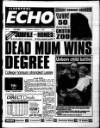 Liverpool Echo Thursday 01 August 1996 Page 1