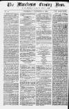 Manchester Evening News Wednesday 04 November 1868 Page 1