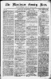 Manchester Evening News Saturday 07 November 1868 Page 1