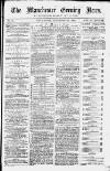 Manchester Evening News Wednesday 25 November 1868 Page 1