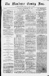 Manchester Evening News Monday 30 November 1868 Page 1