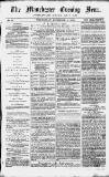 Manchester Evening News Wednesday 09 December 1868 Page 1